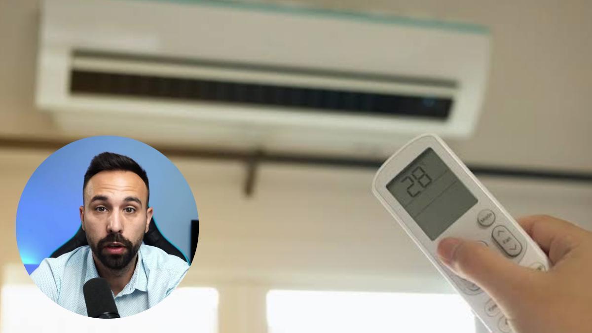 Javier Dasí, ingeniero eléctrico,aconseja programar el aire acondicionado a 28°C
