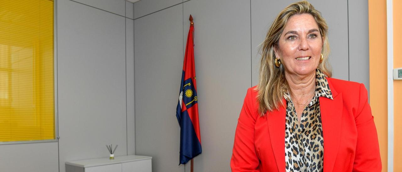 María Calderín, concejala de Playas, Sector Primario y Limpieza de Telde.