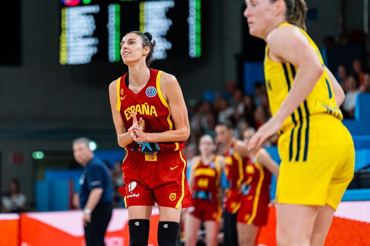 Alba Torrens was again the best Spanish player against Sweden