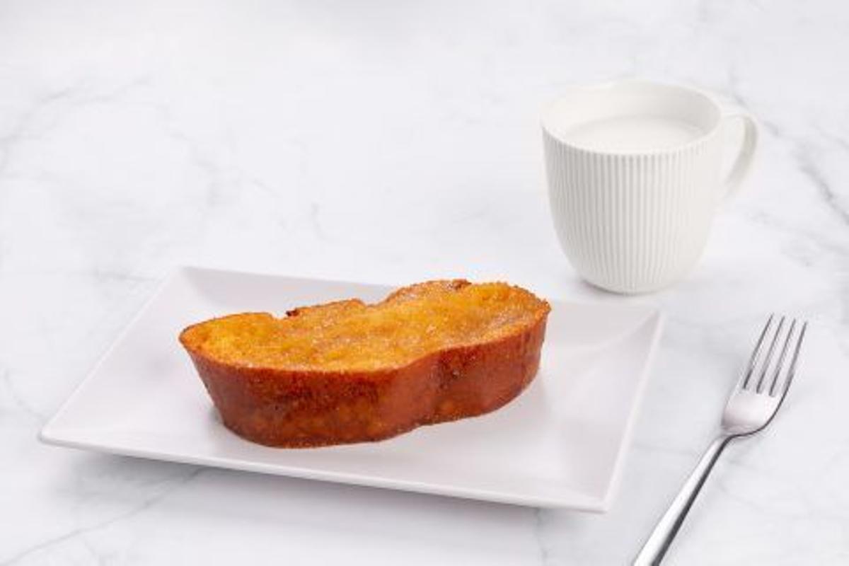 Esta es la torrija clásica de La Hermosita.