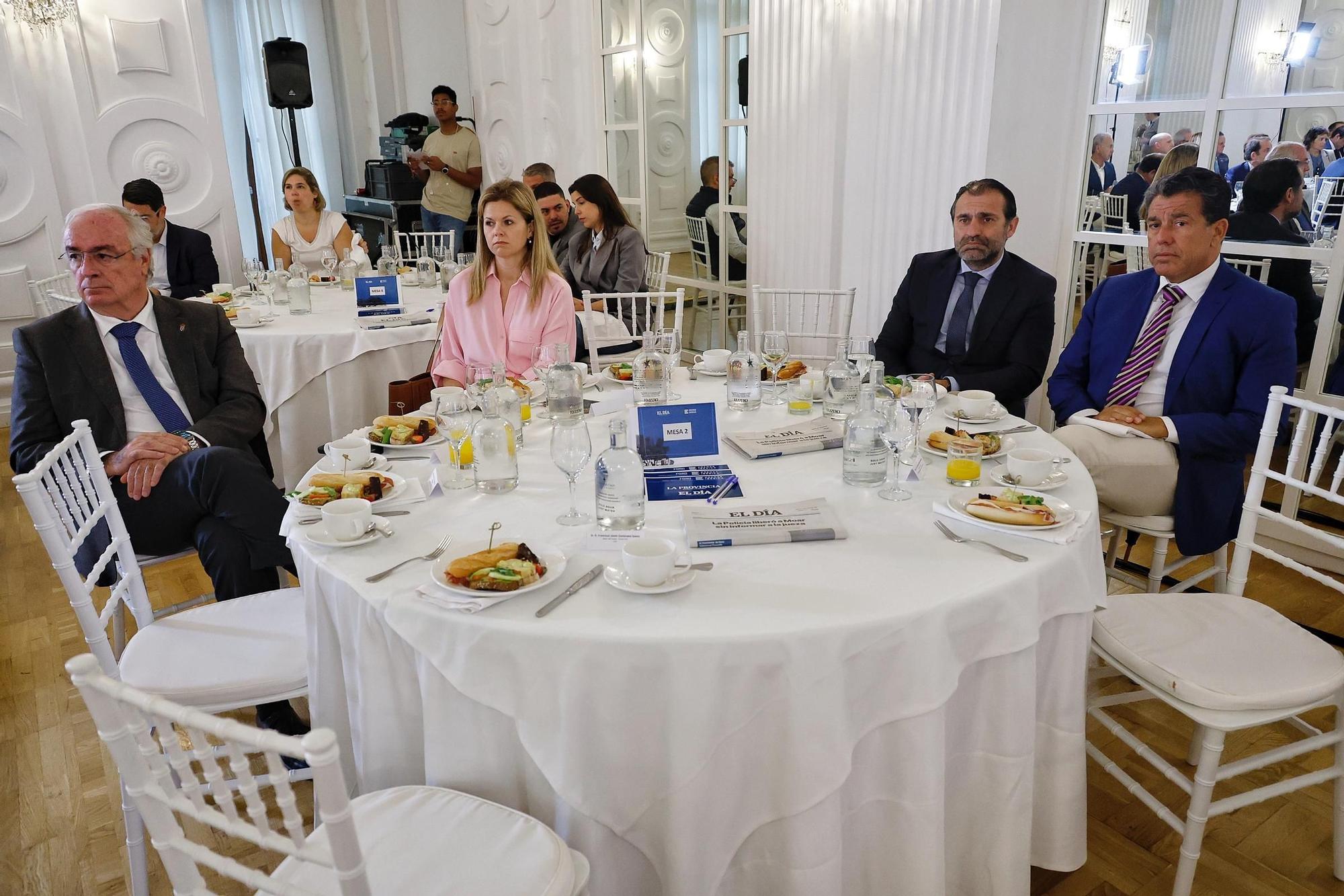 Foro sobre 'Conectividad turística' de EL DÍA y la CEOE