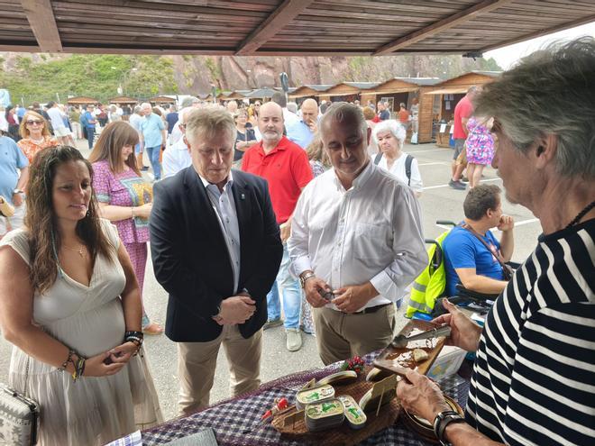 Así fue la inauguración de la XXXVII Feria de la Conserva de Candás, en Carreño