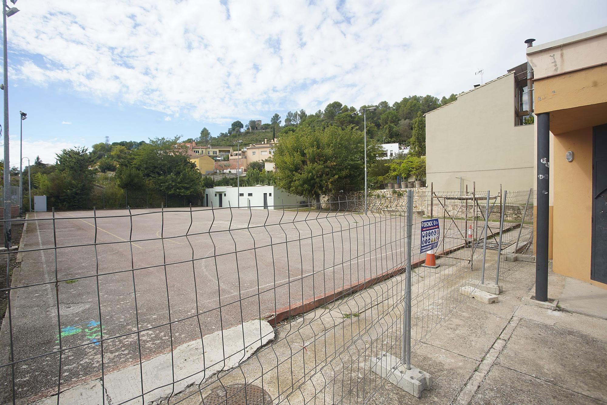 La pista del crec de Sant Daniel, tancada pel reasfaltatge