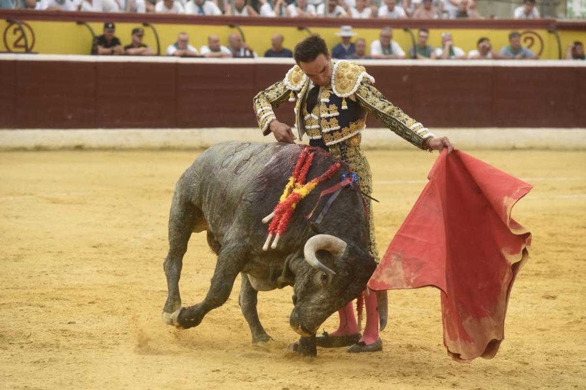 Manuel Jesús 'El Cid', este jueves en Huesca.