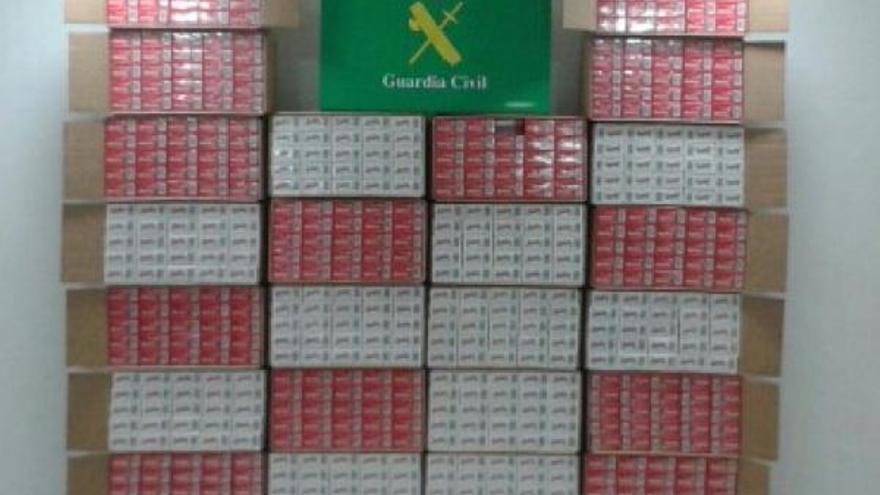 Enxampat a Bellver amb 7.000 paquets de tabac de contraban