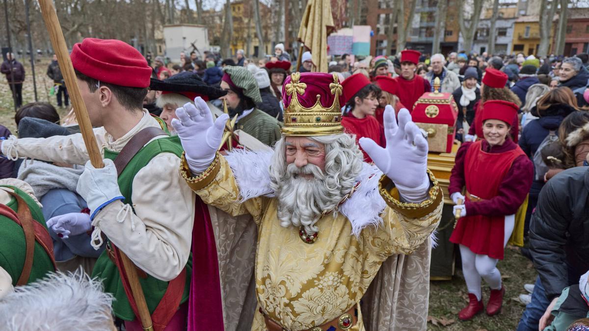 Les imatges de l'arribada dels Reis d'Orient a Girona