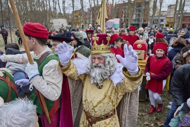 Les imatges de l'arribada dels Reis d'Orient a Girona