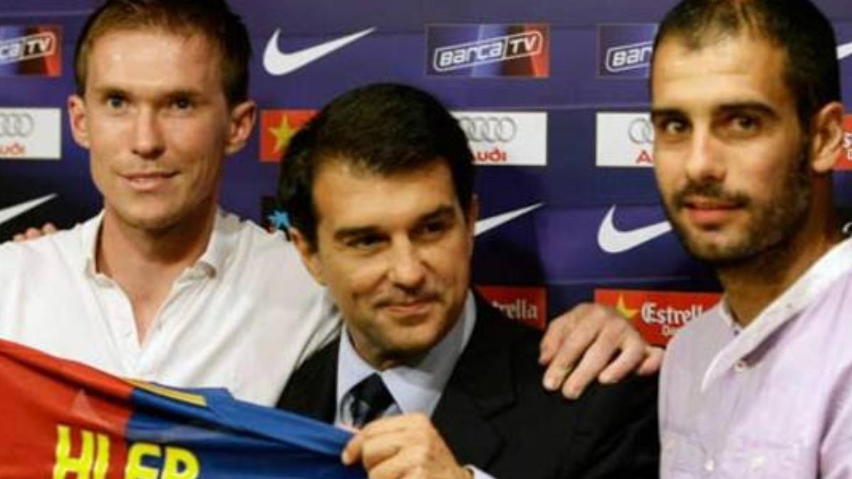 Así fue la presentación de Hleb