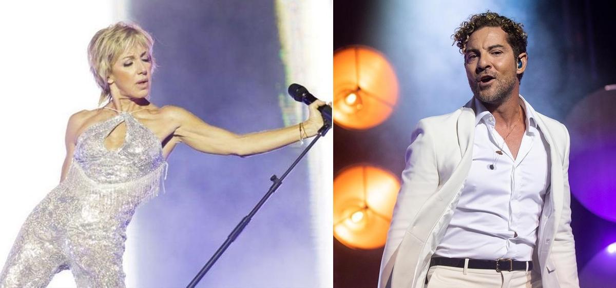 Ana Torroja Y David Bisbal.