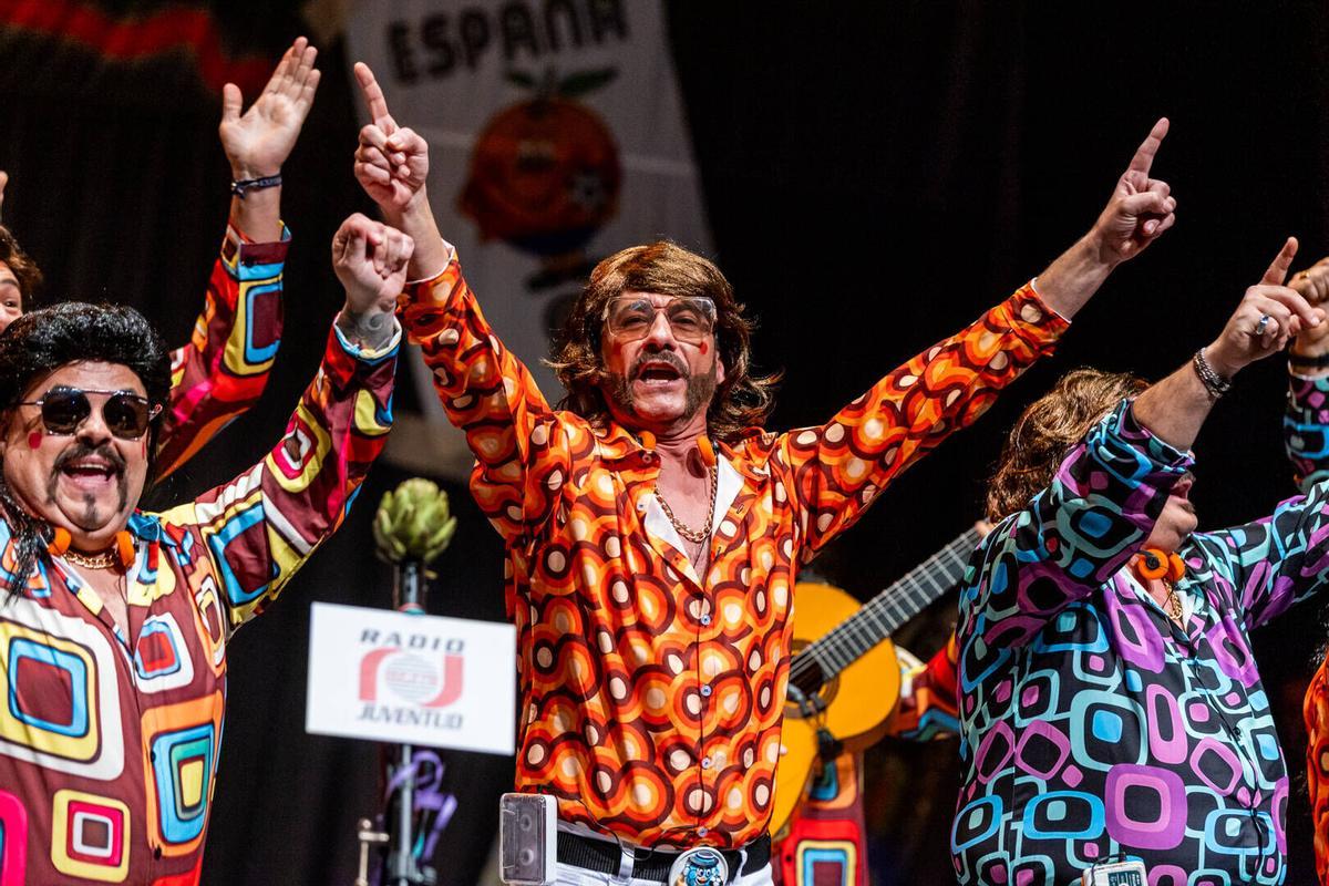 Lolailolailola los siguen en el Mundial. Murga, séptima preliminar del COAC Málaga 2026