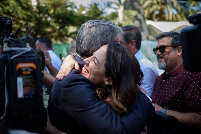 PSOE, NC, Podemos y ASG firman el pacto de Gobierno de Canarias