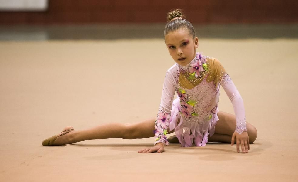 Exhibición de la Escuela de gimnasia rítmica