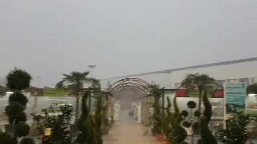 Lluvias fuertes en Palma este viernes