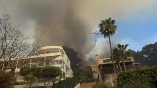 Deutsche Anwohner in Costa dels Pins: "Das Feuer kam bis an die Hauswand"