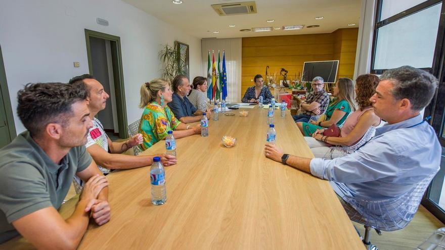 Puesta a punto en los colegios de Torremolinos para iniciar el curso escolar