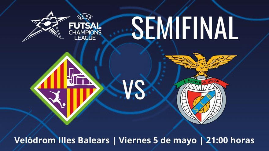 El Palma Futsal se medirá al Benfica en las semifinales de la UEFA Futsal Champions League