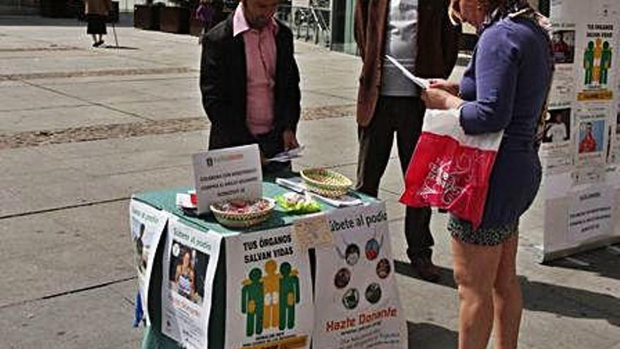 Miembros de Alcer durante una campaña.