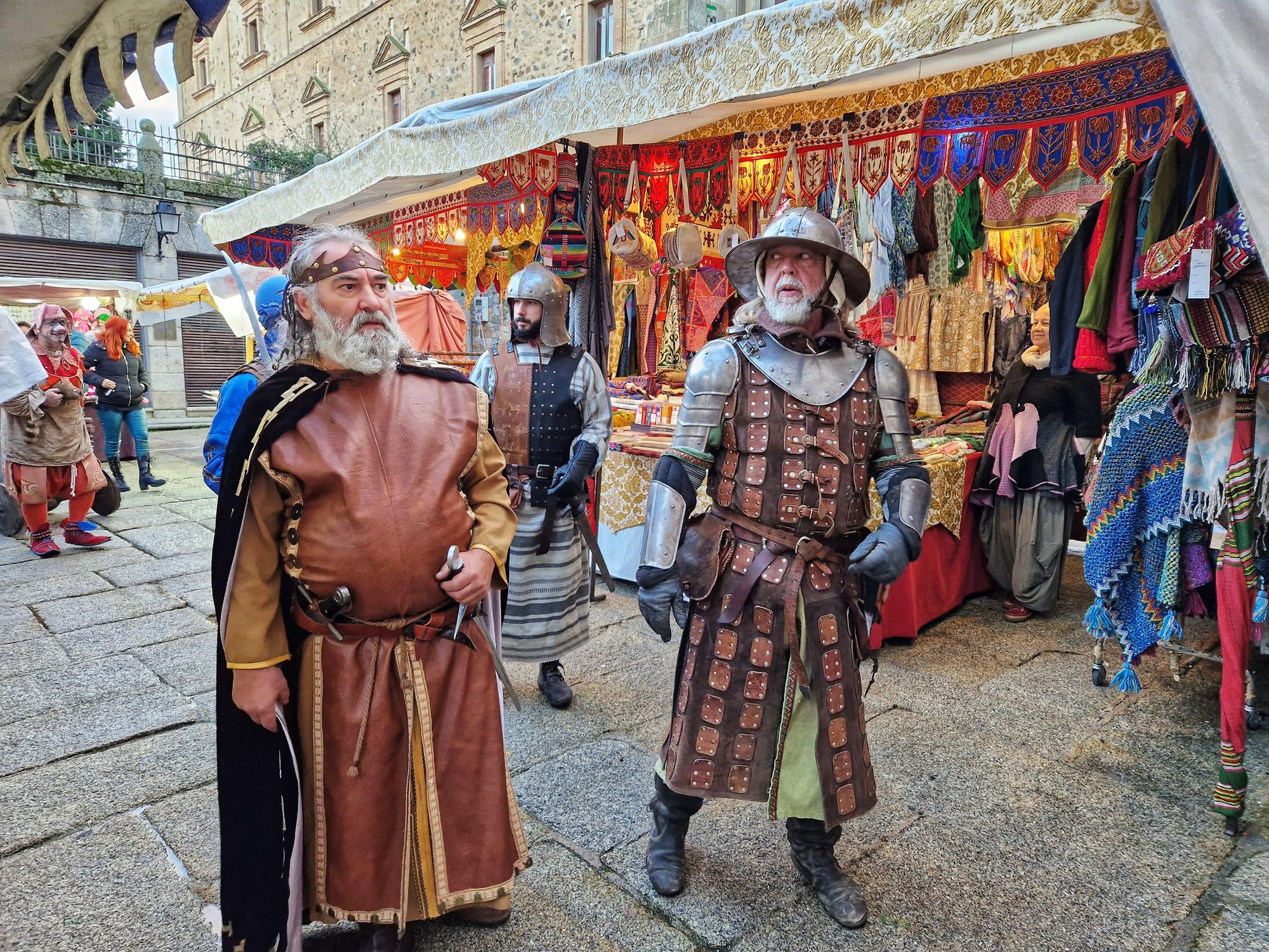 Arranca el mercado medieval de Cáceres