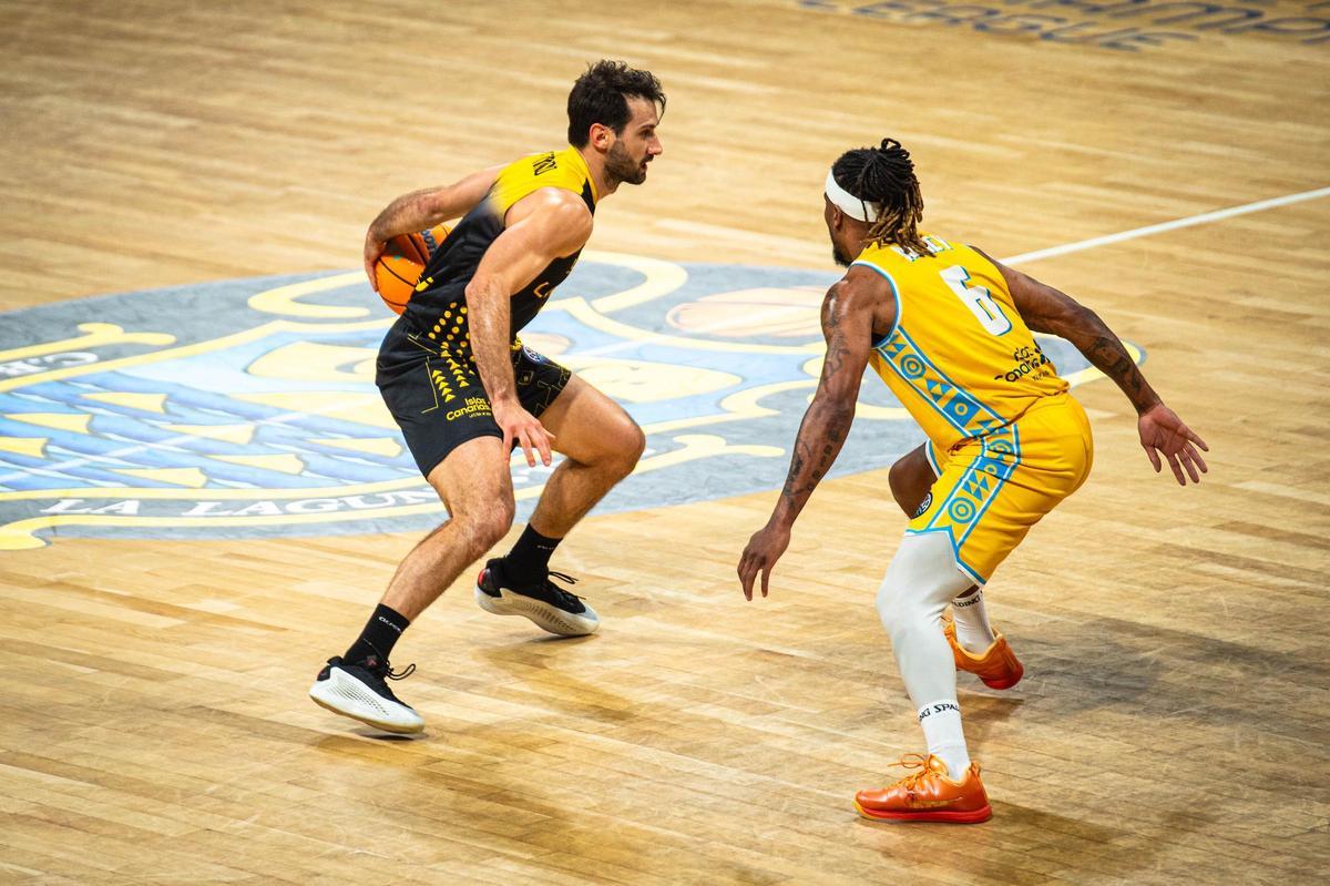 Fitipaldo, en el derbi frente al Dreamland Gran Canaria.