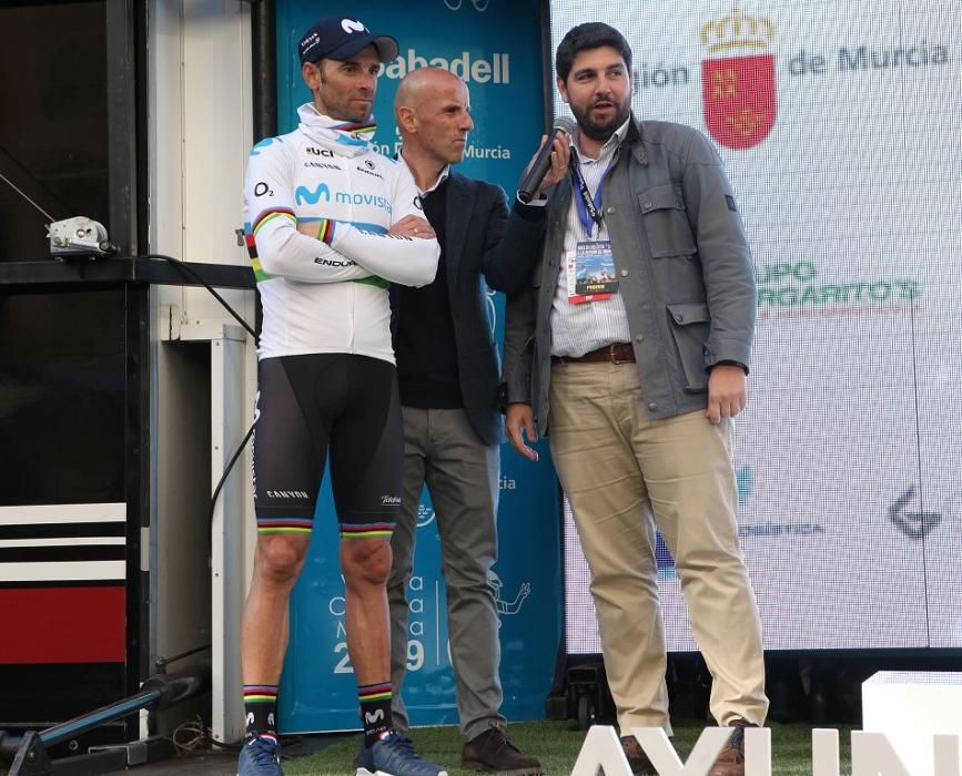 Meta de la Vuelta Ciclista a Murcia
