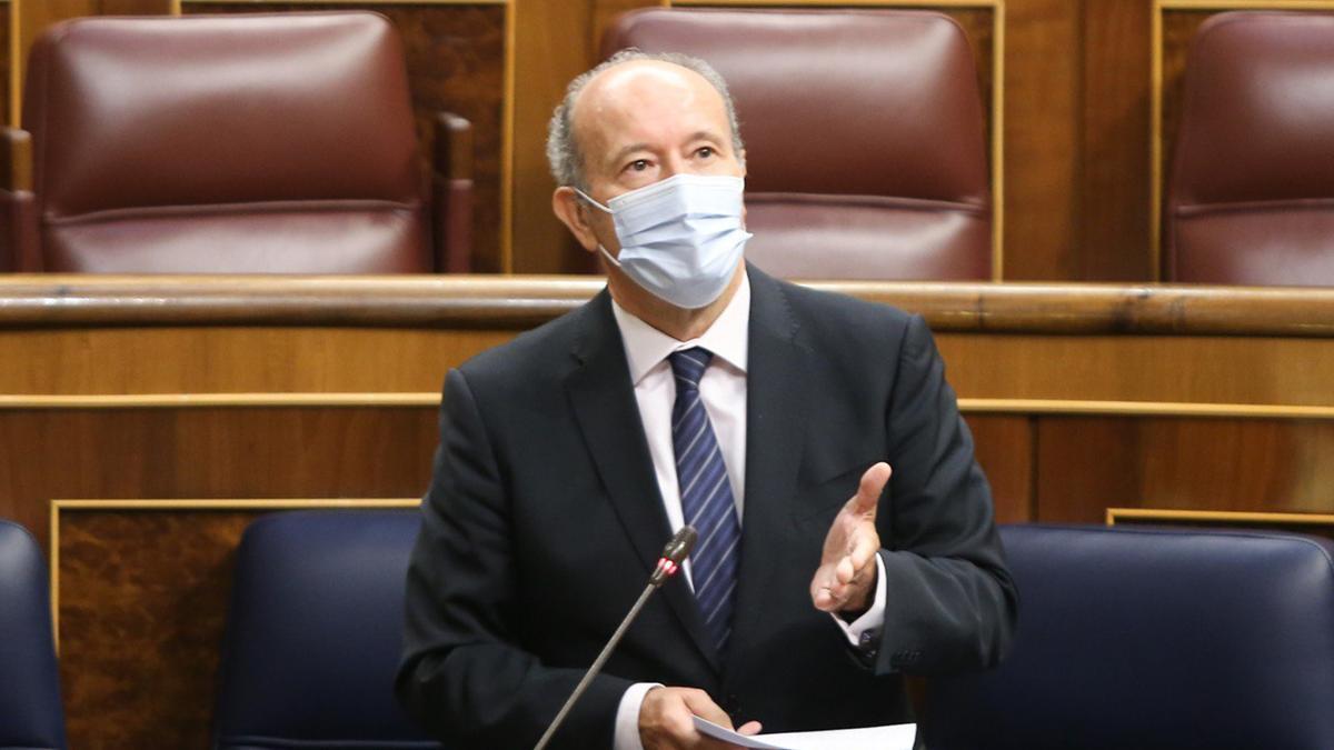 El ministre de Justícia, Juan Carlos Campo, al Congrés dels Diputats