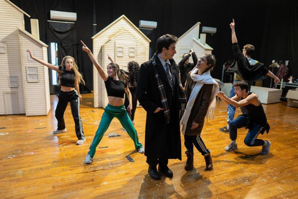 Un ensayo de 'El día de la marmota'.