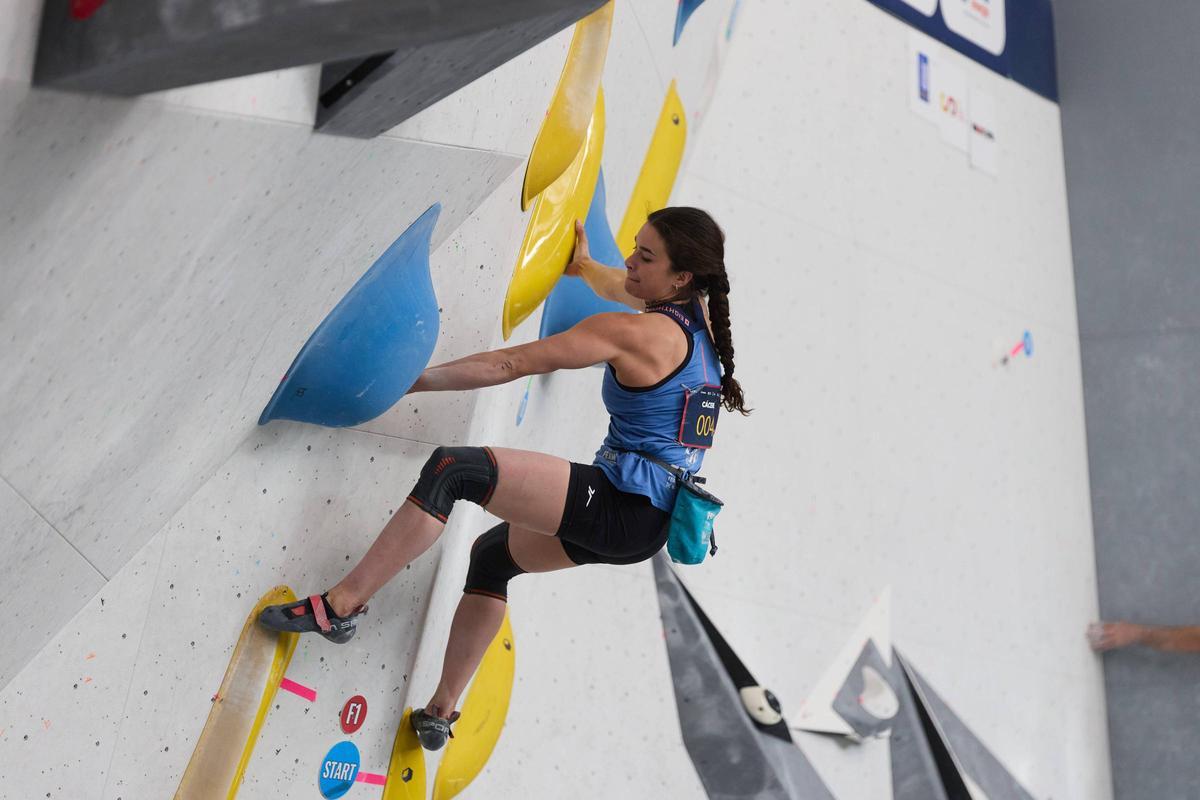Galería | Instantáneas de la Segunda jornada de la Copa de España de Escalada en Cáceres