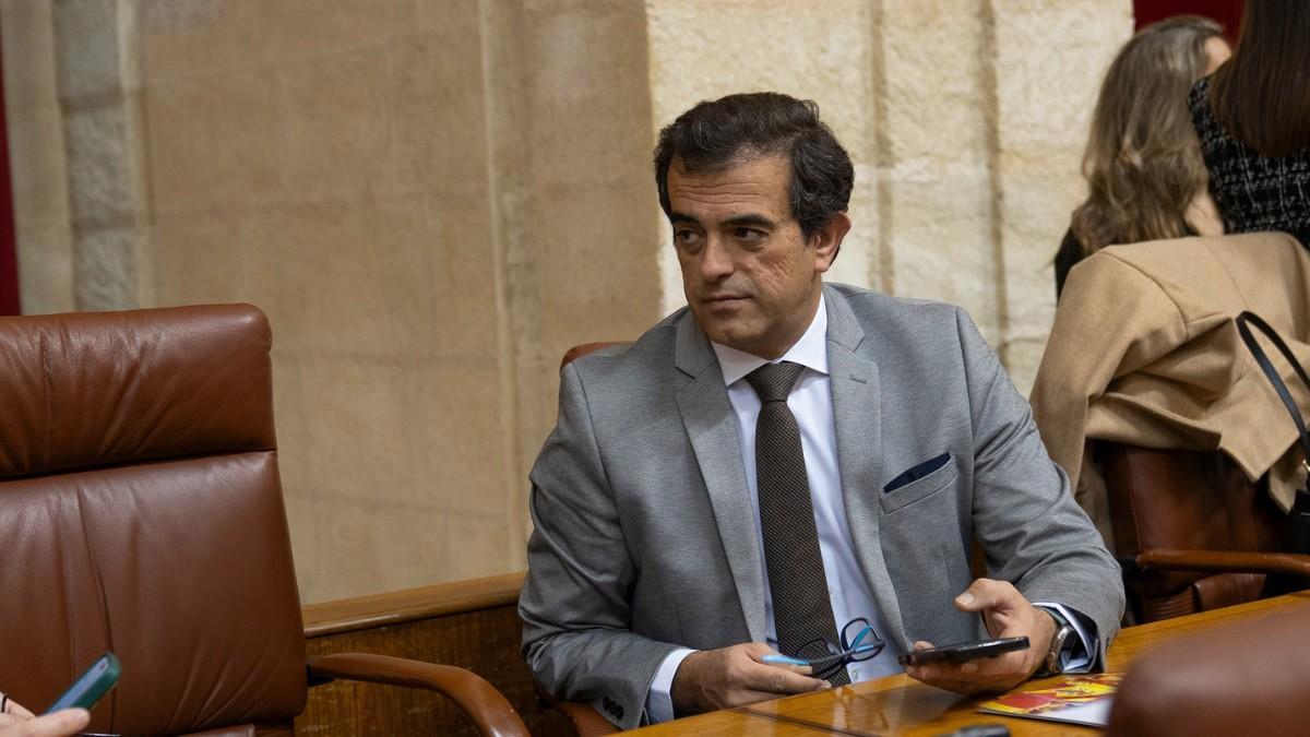 Antonio Sevilla, diputado malagueño de Vox en Andalucía y vicepresidente de la Comisión de Desarrollo Educativo y Formación Profesional del Parlamento andaluz.