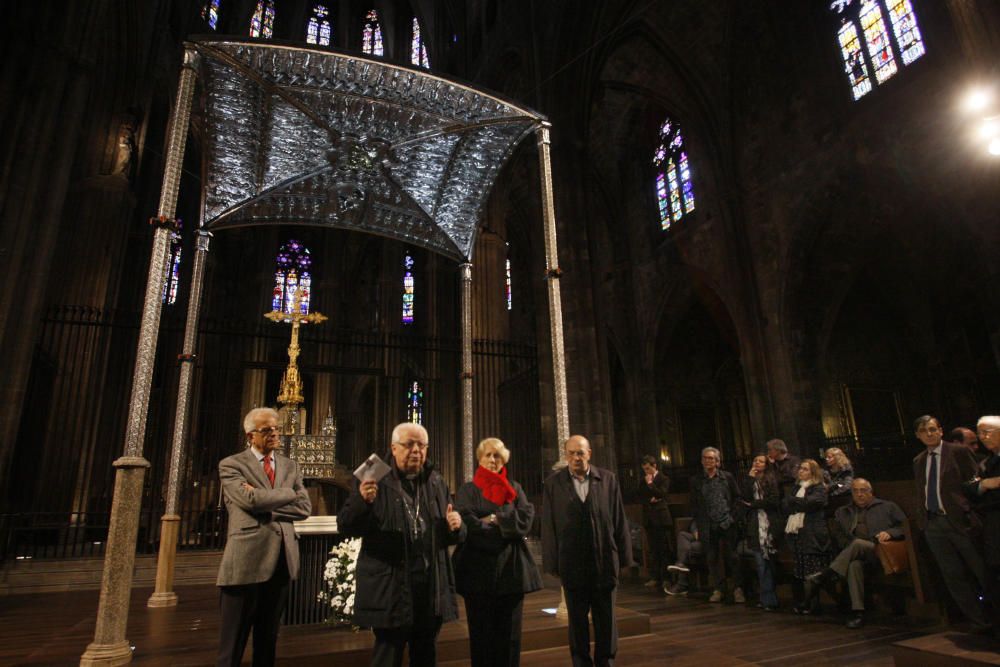 El presbiteri únic al món de la Catedral de Girona recobra nova vida