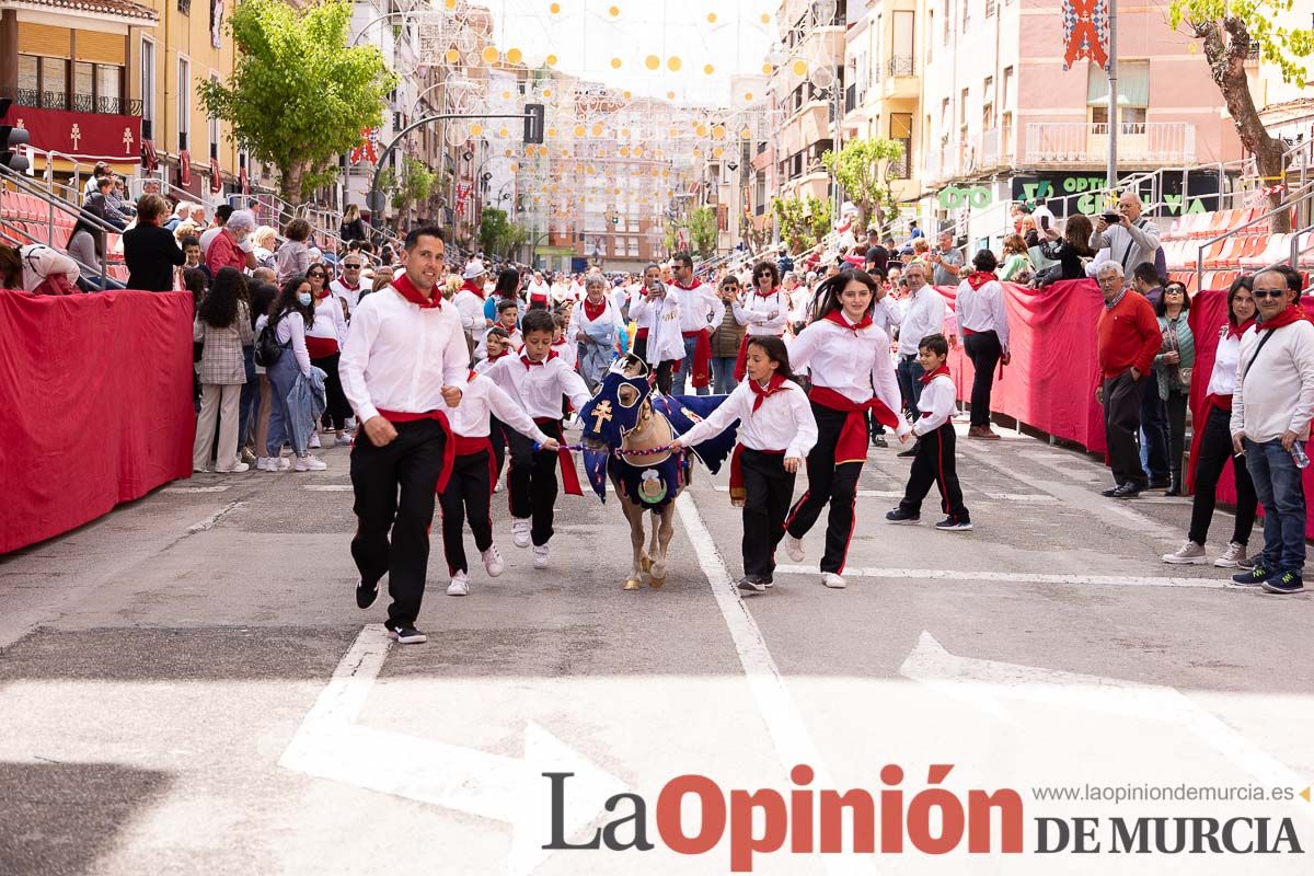 Desfile infantil en las Fiestas de Caravaca (Bando Caballos del Vino)