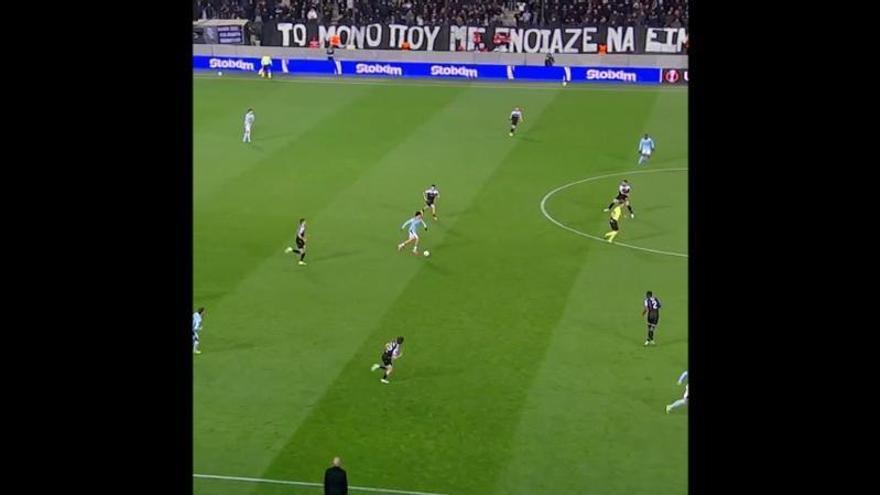La 'masterclass' de Iago Aspas en Europa League