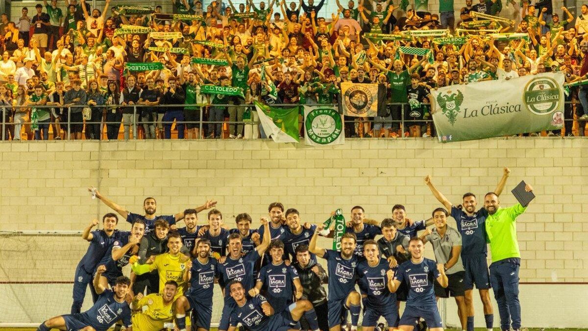 El Toledo vence a domicilio al Sanse (0-1) y el Salto del Caballo volverá a disfrutar de un primera en la Copa del Rey