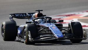 Carlos Sainz, en su primer da como piloto de Williams