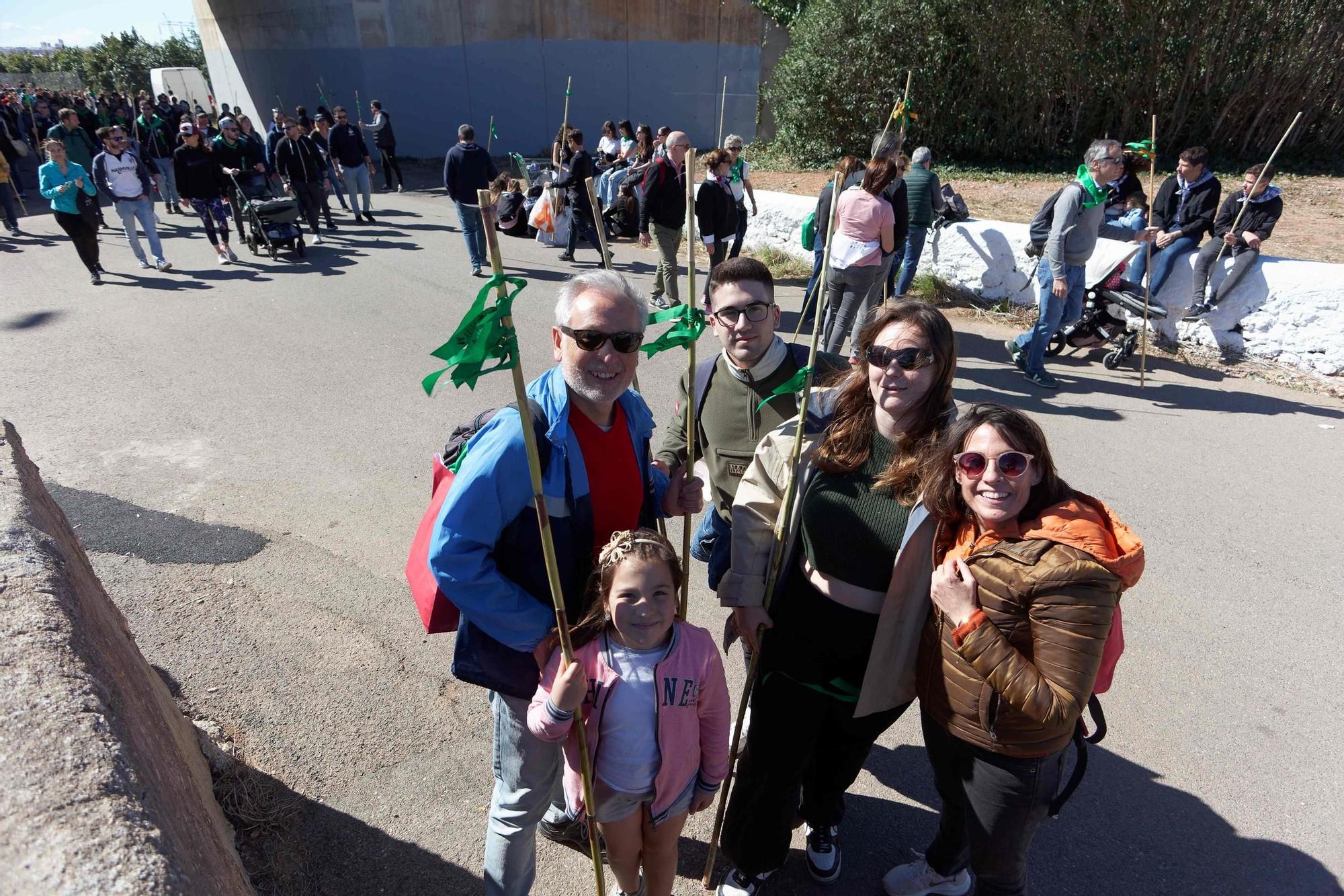 Los castellonenses rememoran sus orígenes con la Romeria