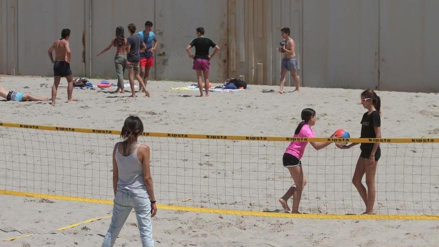 Las playas, lugar idóneo para el puente