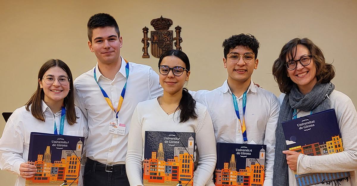 L'equip de l'institut Olivar Gran guanyador de la fase local de la UdG.