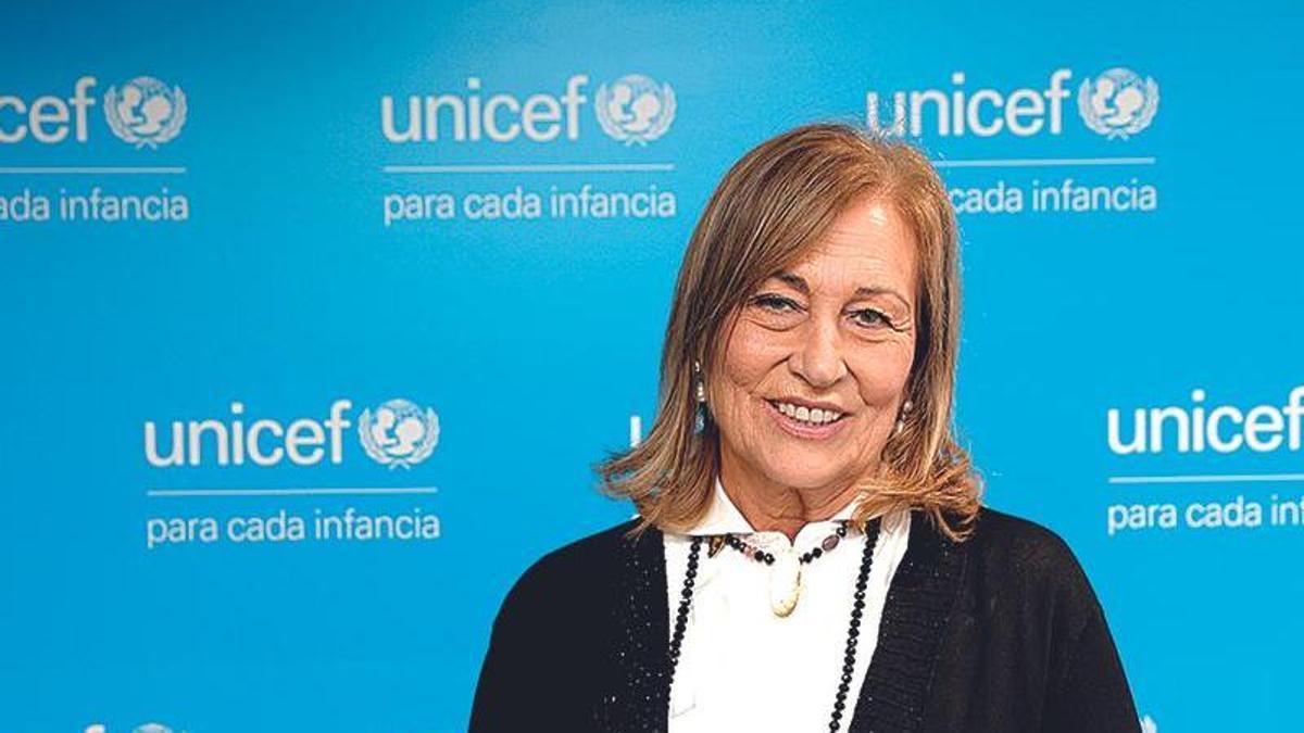 Teresa Chamorro Valdés, presidenta de UNICEF Extremadura