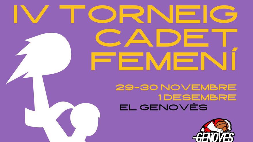 Genovés celebra su IV Torneo Nacional Cadete Femenino de Baloncesto