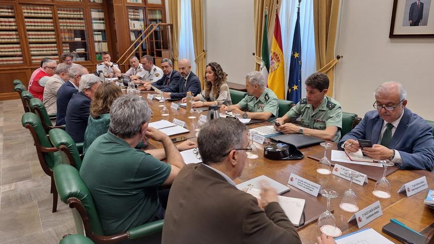 Reunión de coordinación con la Operación Paso del Estrecho