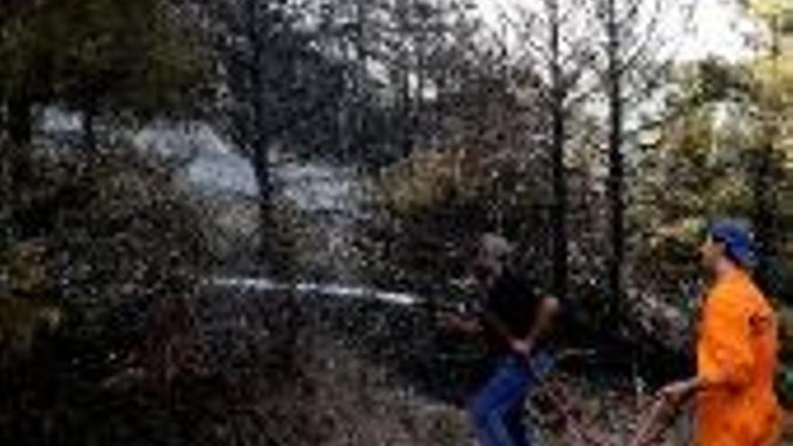 Un nuevo incendio dispara las alarmas en la Sierra de Albarracín