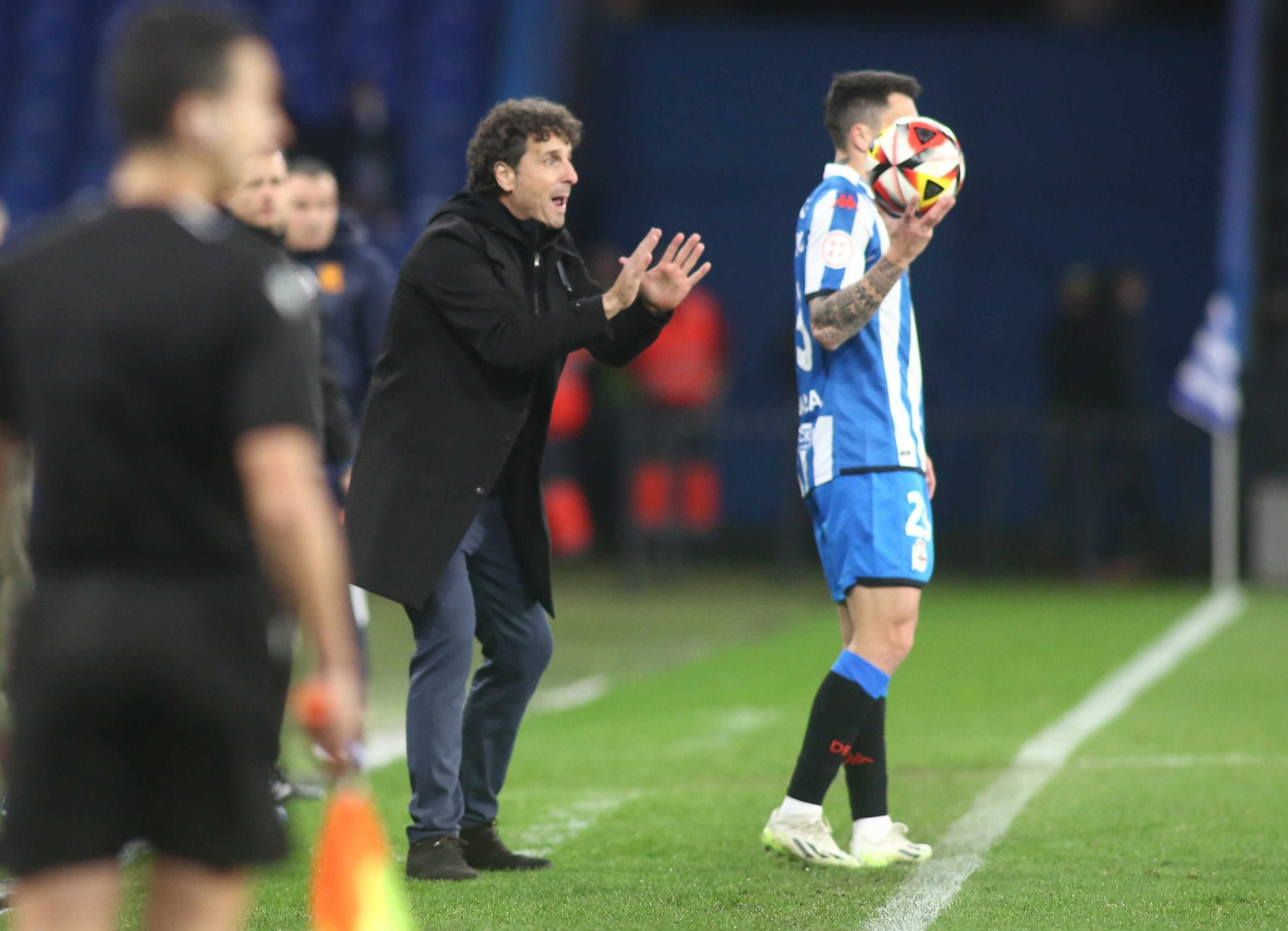 El Dépor gana en Riazor con doblete de Lucas a la Real Sociedad B (2-1)