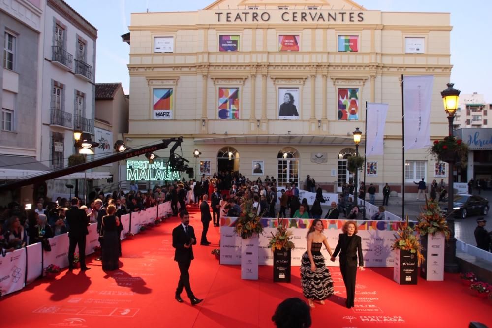 Las imágenes de la gala inaugural del Festival de Málaga