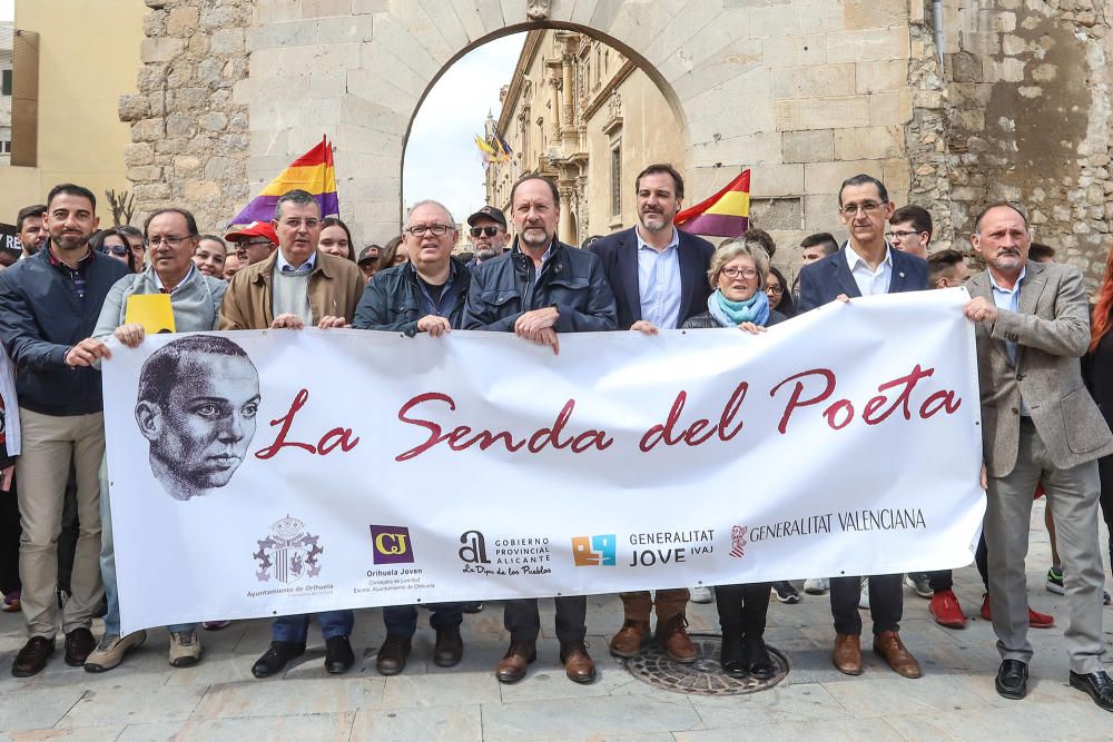 La provincia conmemora el aniversario de la muerte del poeta oriolano Miguel Hernández