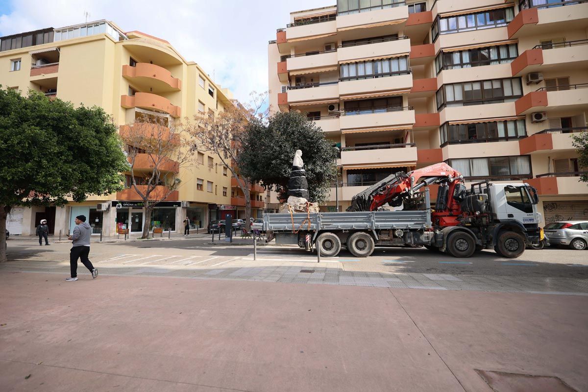 Galería: Todas las imagenes del traslado de la pagesa de Ibzia a su nueva ubicación