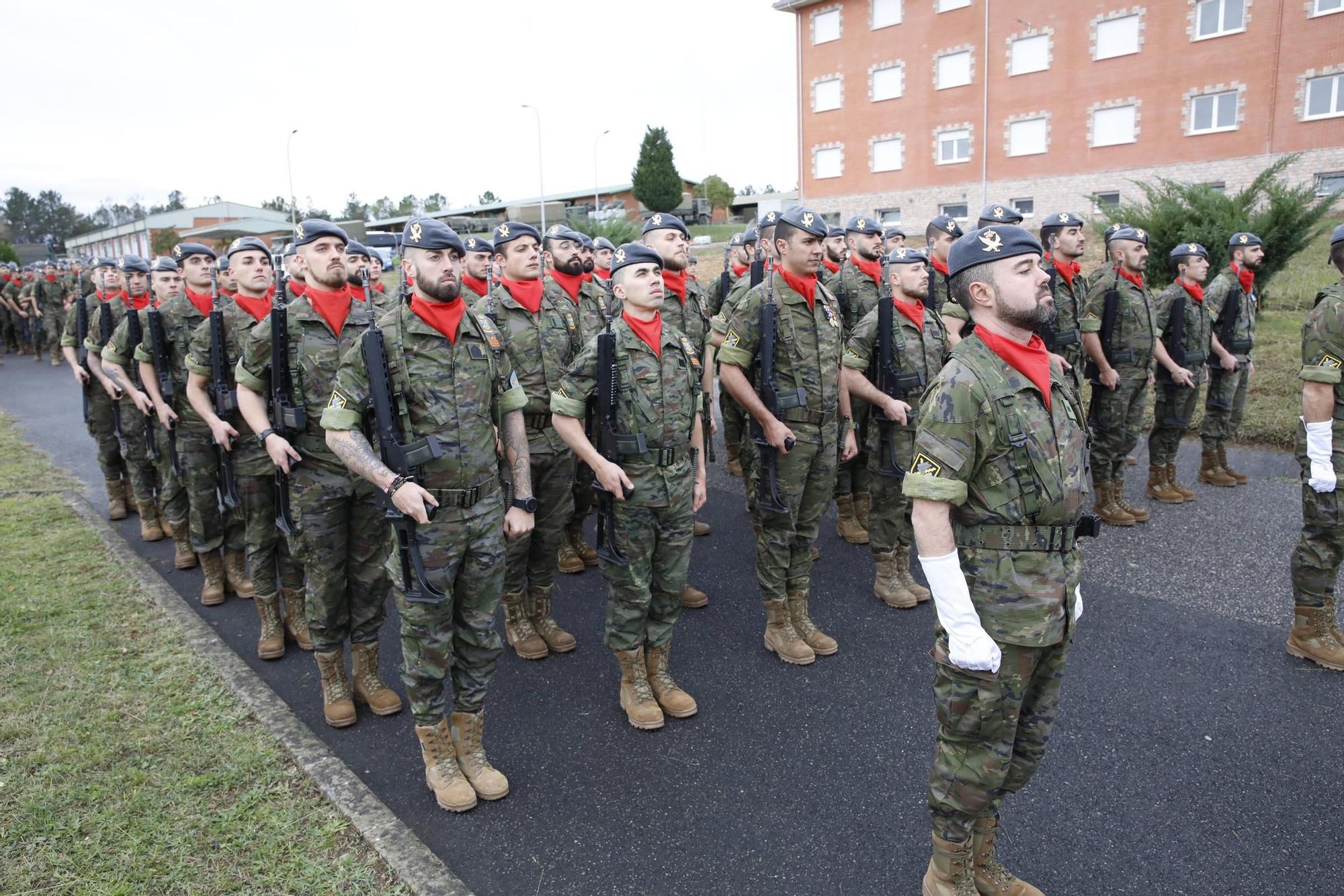 EN IMÁGENES: Desfile militar del regimiento "Príncipe" y fiesta de La Inmaculada en Cabo Noval
