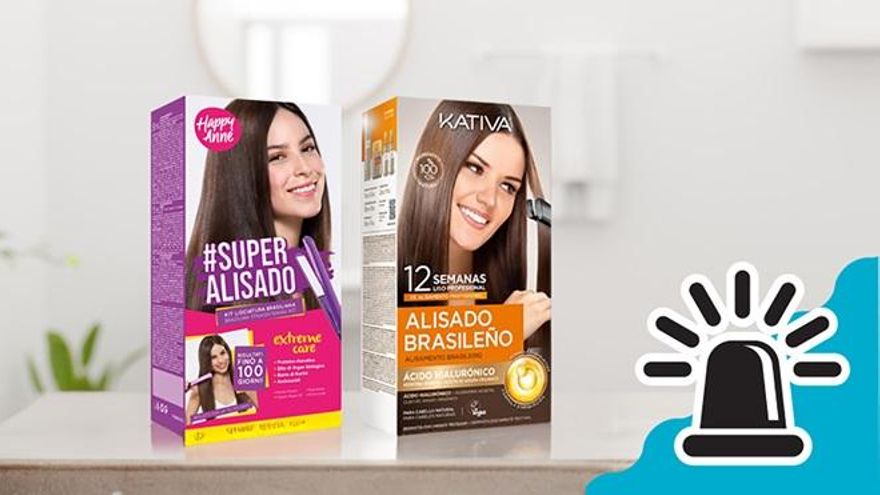 ¡Cuidado con estos productos de alisado capilar!