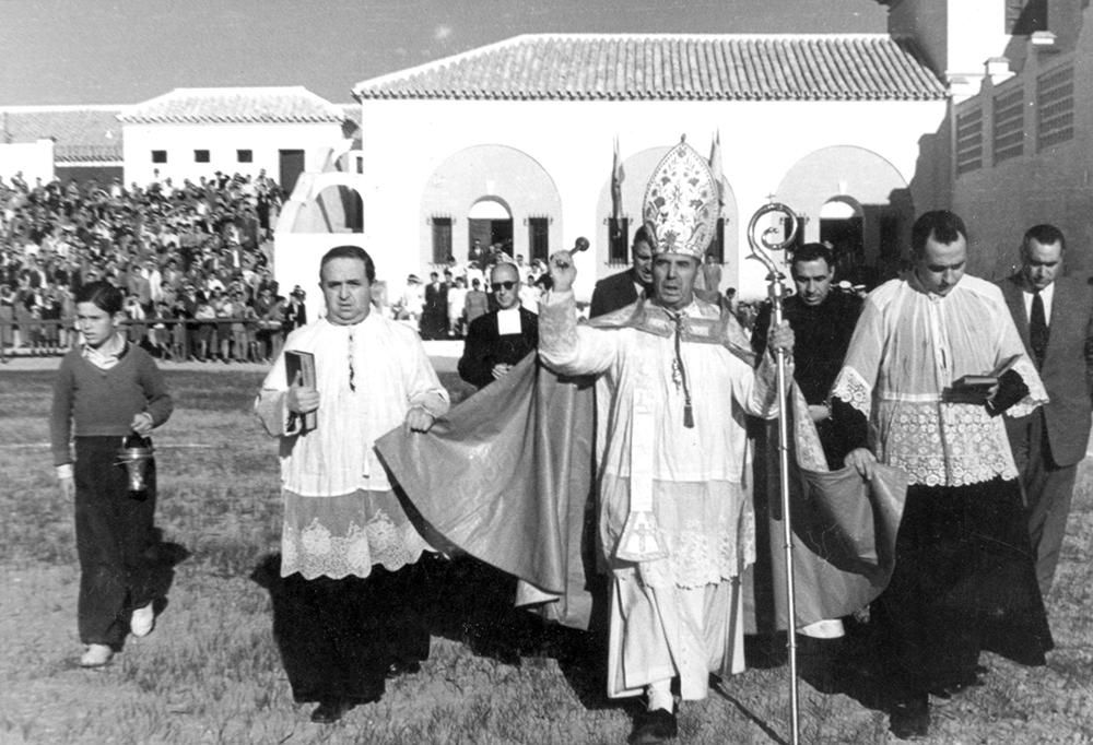 San Eulogio en blanco y negro