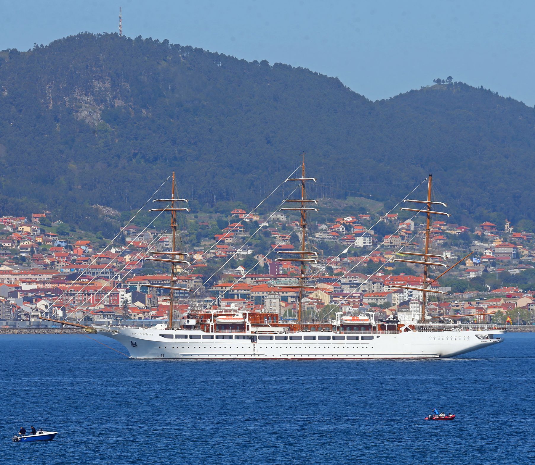 El “Sea Cloud Spirit” inicia su primera singladura