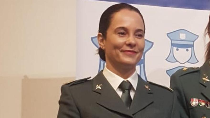 Gloria Moreno, sargento del Seprona en Lanzarote.