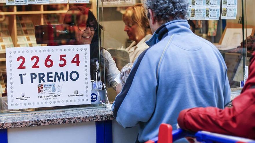 Administración de A Coruña que vendió el Gordo de la Lotería del Niño en 2016.